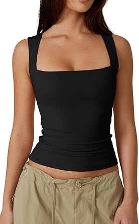 Women's Square Neck Sleeveless
