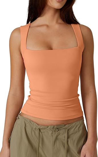 Women's Square Neck Sleeveless