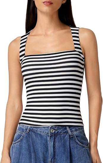 Women's Square Neck Sleeveless